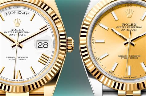 Rolex Day Date VS Datejust: Two Of The Best Face.